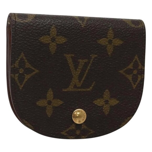 LOUIS VUITTON Monogram Porte Monnaie Guze Coin Purse - Picture 1 of 16